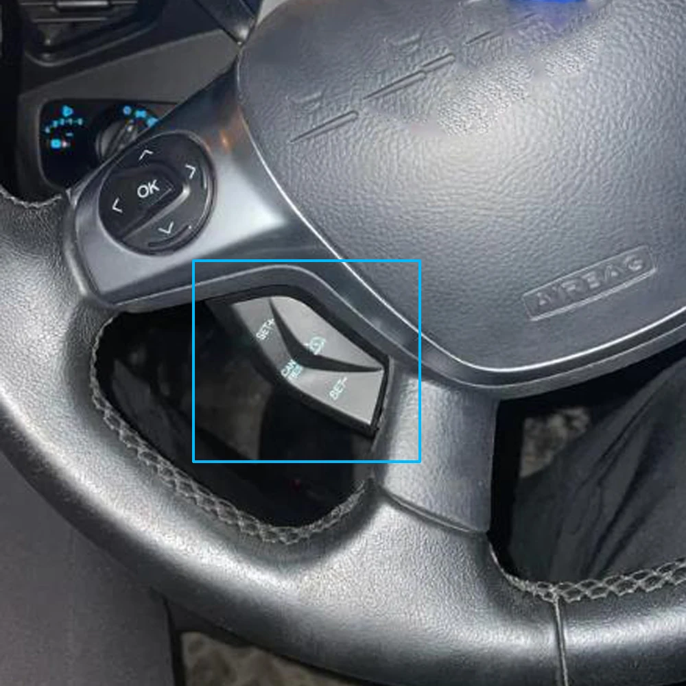 For Ford Focus 3 2012-2014 Kuga 2012-2015 Cruise Control Switch Multifunction Steering Wheel Button Car Accessories Kit