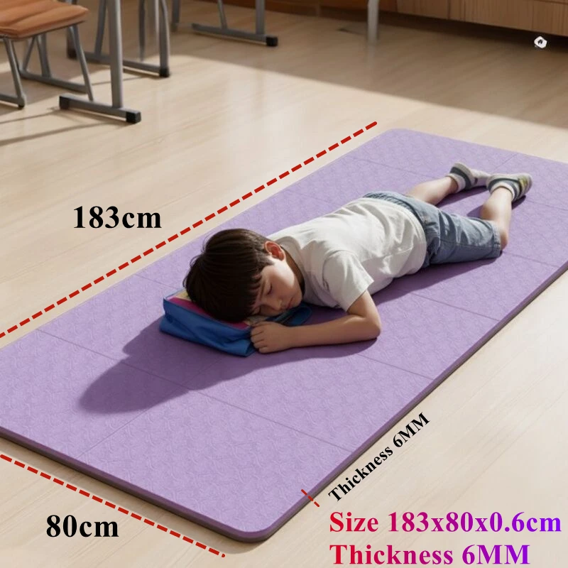 Fold Portable183x80cm Yoga Mats Anti-slip Sport Fitness Mat Blanket for Exercise Yoga Pilates Gymnastics Mat Fitness Equipment