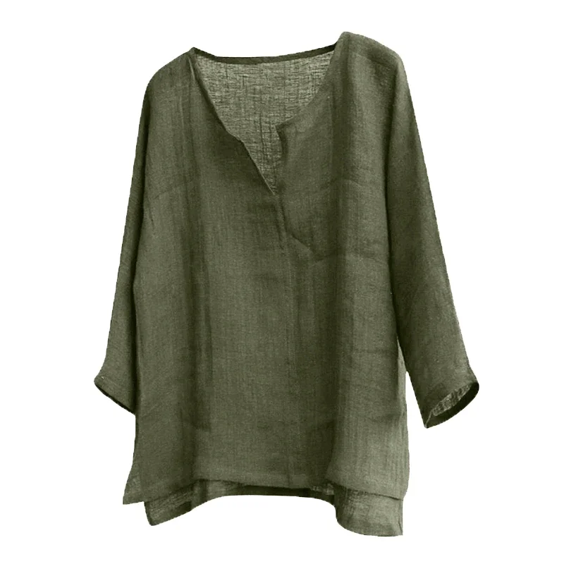 

Мужские хлопковые льняные рубашки, блузки, социальные рубашки с длинным рукавом для мужчин, белая официальная рубашка с v-образным вырезом, рубашки большого размера, верхняя мужская одежда