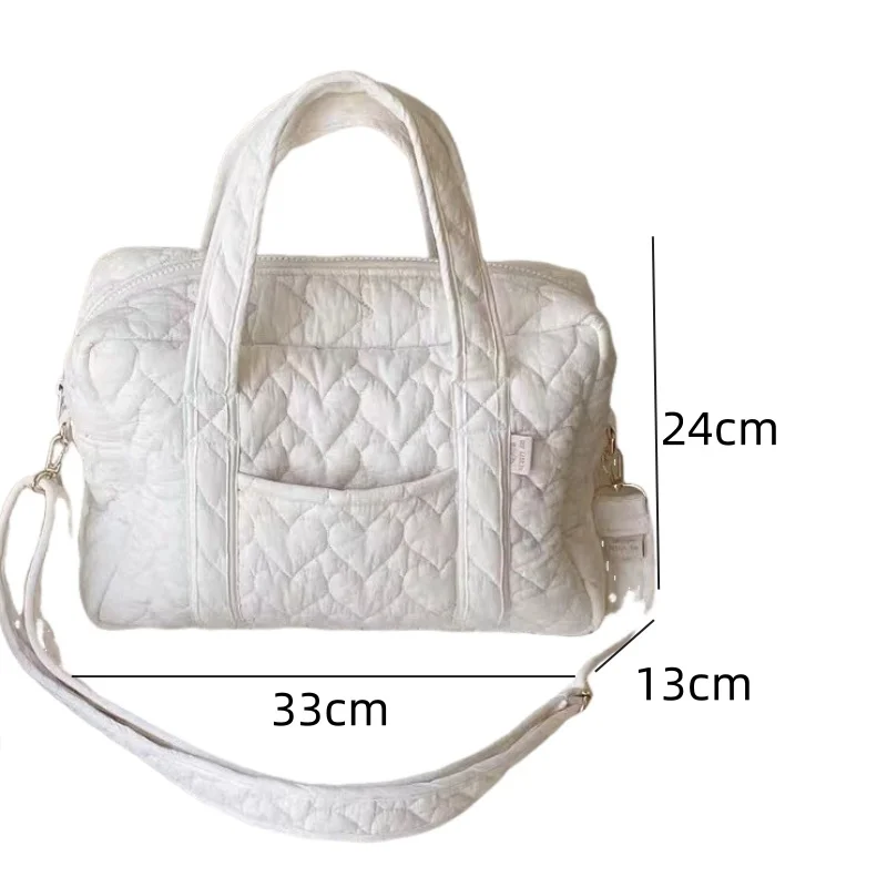 2024 New Women Tote Bags Shoulder Bags Handheld Bag White Fashion Multifinonal High Capacity Leisure Crossbody Bags Travel Bags