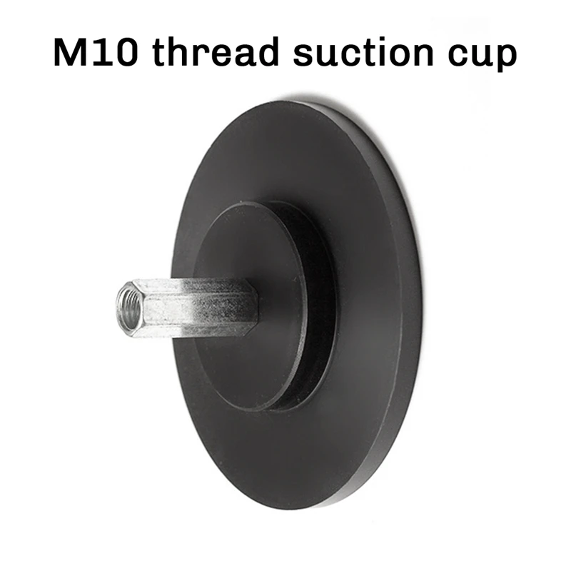 【HOT】M10 3XLR Black Suction Cup Adapter For Telescopic Linear Actuator Reciprocating Linear Actuator Parts Attachments