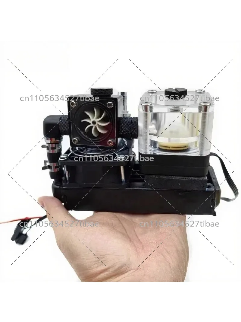 Mini Portable External Water Cooled Radiator for PC, Efficient Heat Dissipation