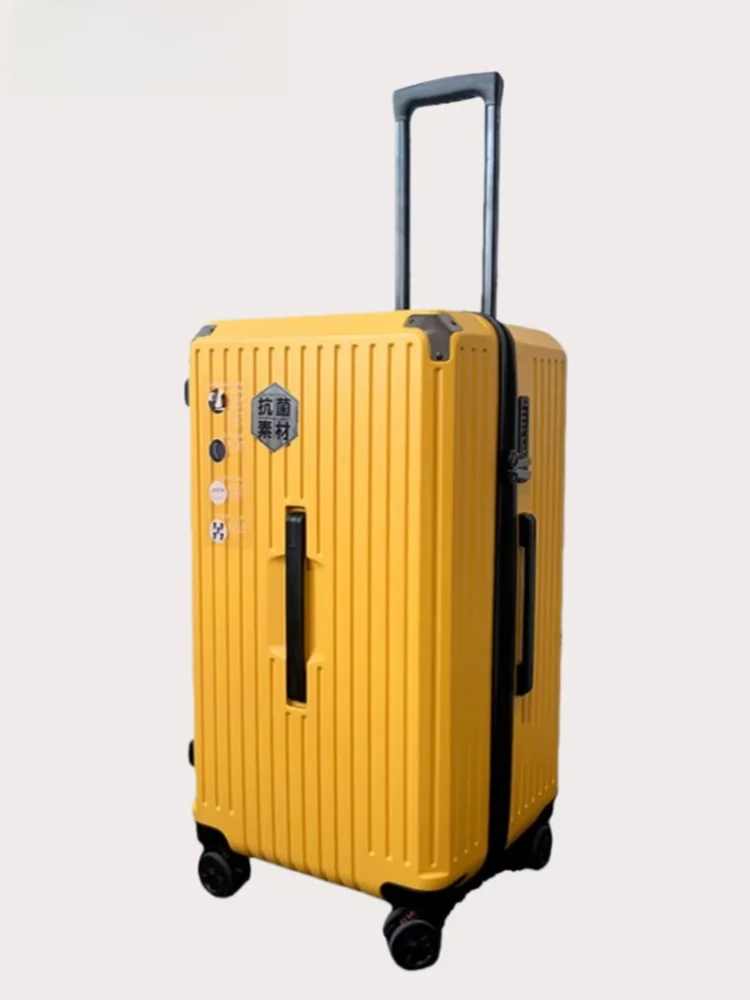 カートレロ-クロコダイル-2026-新型-36インチ-大容量-耐久性のある荷物入れ-多機能プルロッド付きトラベルスーツケース-若者向け-ユニセックス