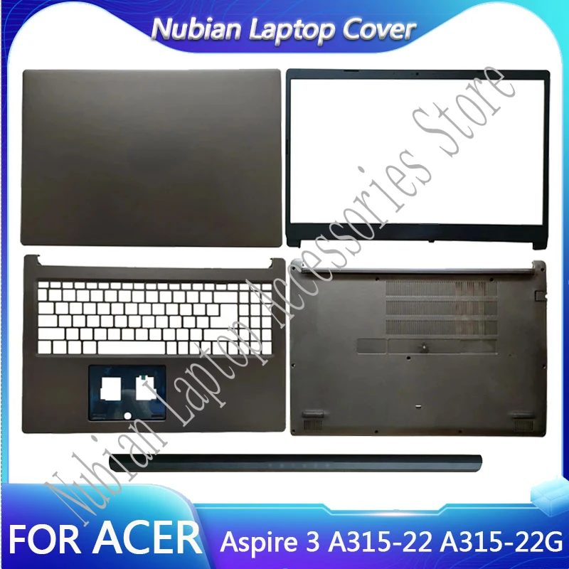 

For Acer Aspire 3 A315-22 A315-22G Notebook Laptop Case LCD Back Cover/Front Bezel/Hinges Cover/Palmrest/Bottom Case