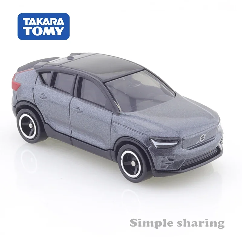 Takara Tomi No.22รถวอลโว่ C40ชาร์จได้โมเดลโลหะหล่อมอเตอร์รถยนต์1/63