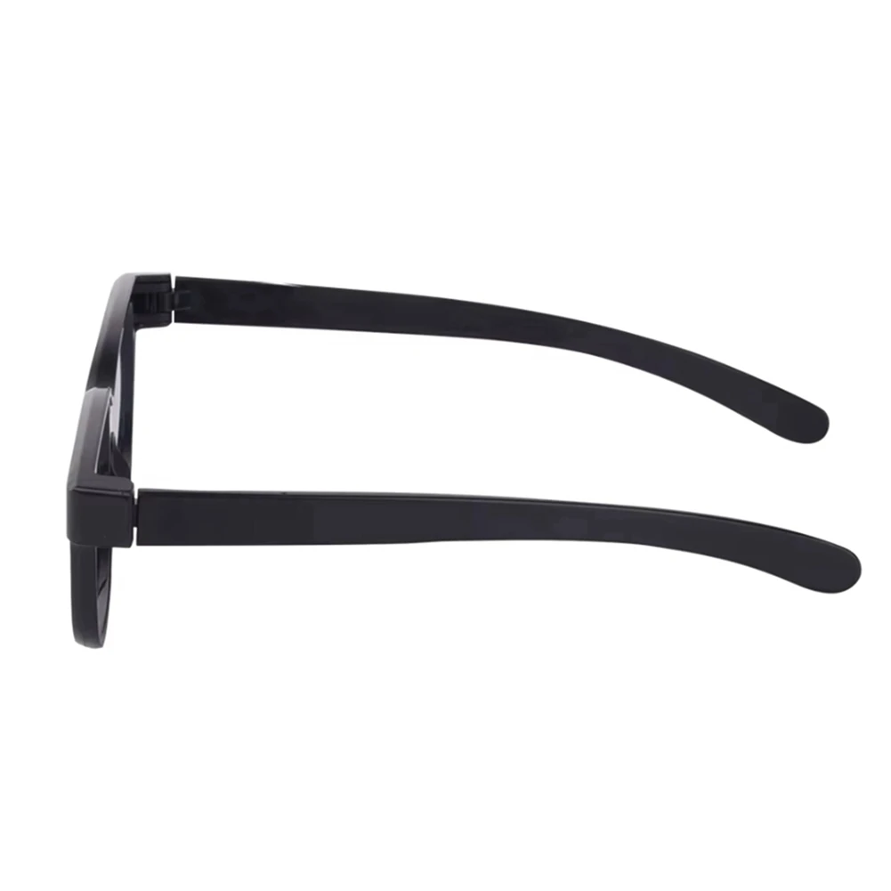A64I 5Pcs Black Frame Red Blue 3D Glasses 3D Dimensional Home Theater Glasses for Dimensional Anaglyph Movie TV Game Video