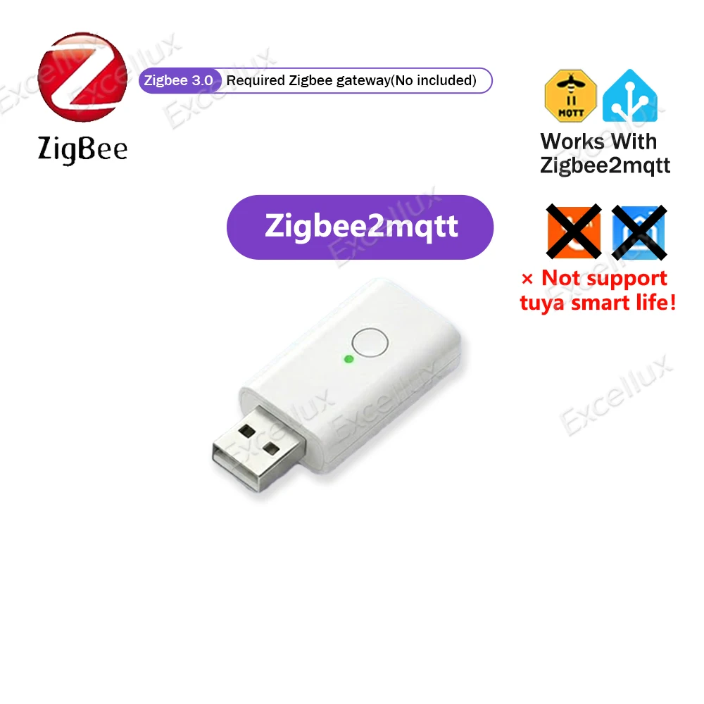 USB Zigbee Signalverstärker Reichweitenverlängerer Hochleistungsantenne Smart Home Mesh Booster Kompatibel mit Tuya Smart Life Home Assistant Z2M