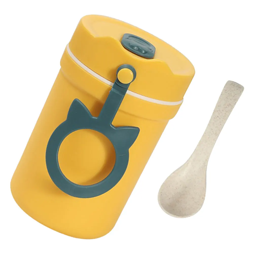 

Sealed Soup Cup Food Container Microwave Safe Portable Breakfast Holder Lightweight Leakproof Milk Cup Office School