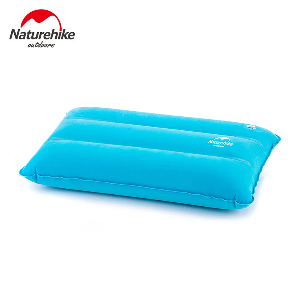 Naturehike Foldable Portable Inflatable Pillow Ultralight Soft Camping Air Pillow Travel Outdoor Hiking Flight Accessory 캠핑베개