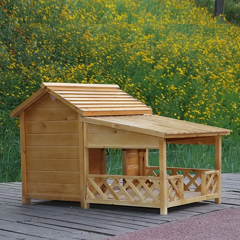 Small Dog Medium Large Dog Indoor Kennel Waterproof Teddy Pet Supplies Cat Cage Villa Antiseptic