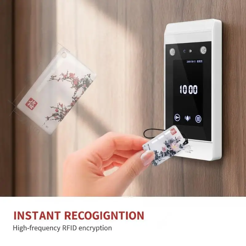 Rewritable 125KHz RFID Epoxy Hang Tag T5577 EM4305 Access Card for Residential Area Security Management