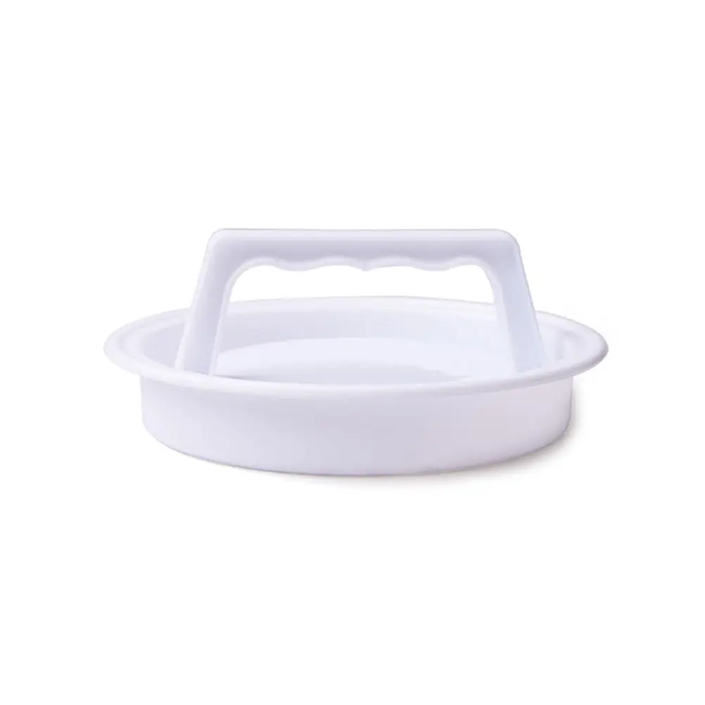 6Pcs Burger Patty Maker Press Mold Non-Stick PP Meat Press for Perfect Round Cutlets Home Kitchen DIY Grill Cooking