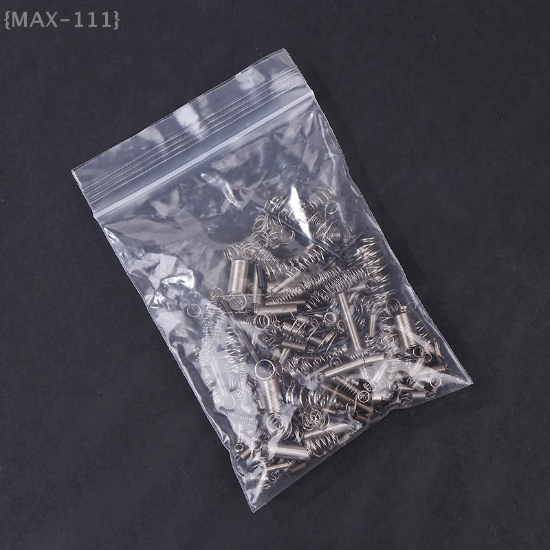 【F2-MAX111】Assorted Metal Drive Springs for Tape Recorder - Replacement Mechanical Springs for Audio Player Movement Accessories