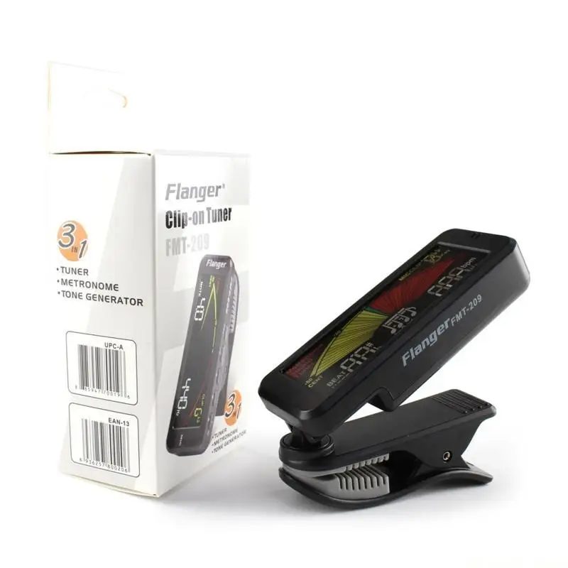 

31BE High Clip-on Tuner for Guitar Bass Ukulele Violin 12 String Instrument