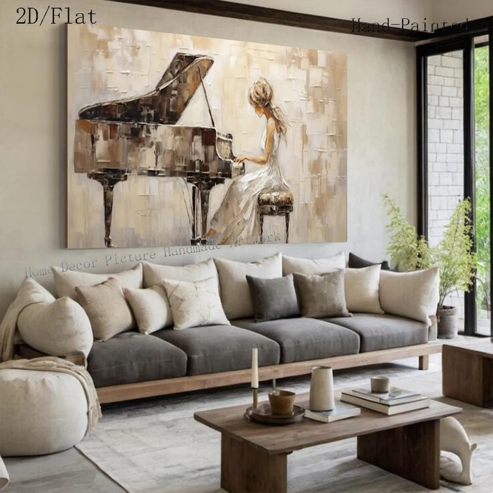 peinture-a-l'huile-abstraite-100-faite-a-la-main-theme-performance-au-piano-et-spectacle-en-direct-tableau-mural-decoratif-pour-la-maison-et-le-salon-image-unique-cadeau