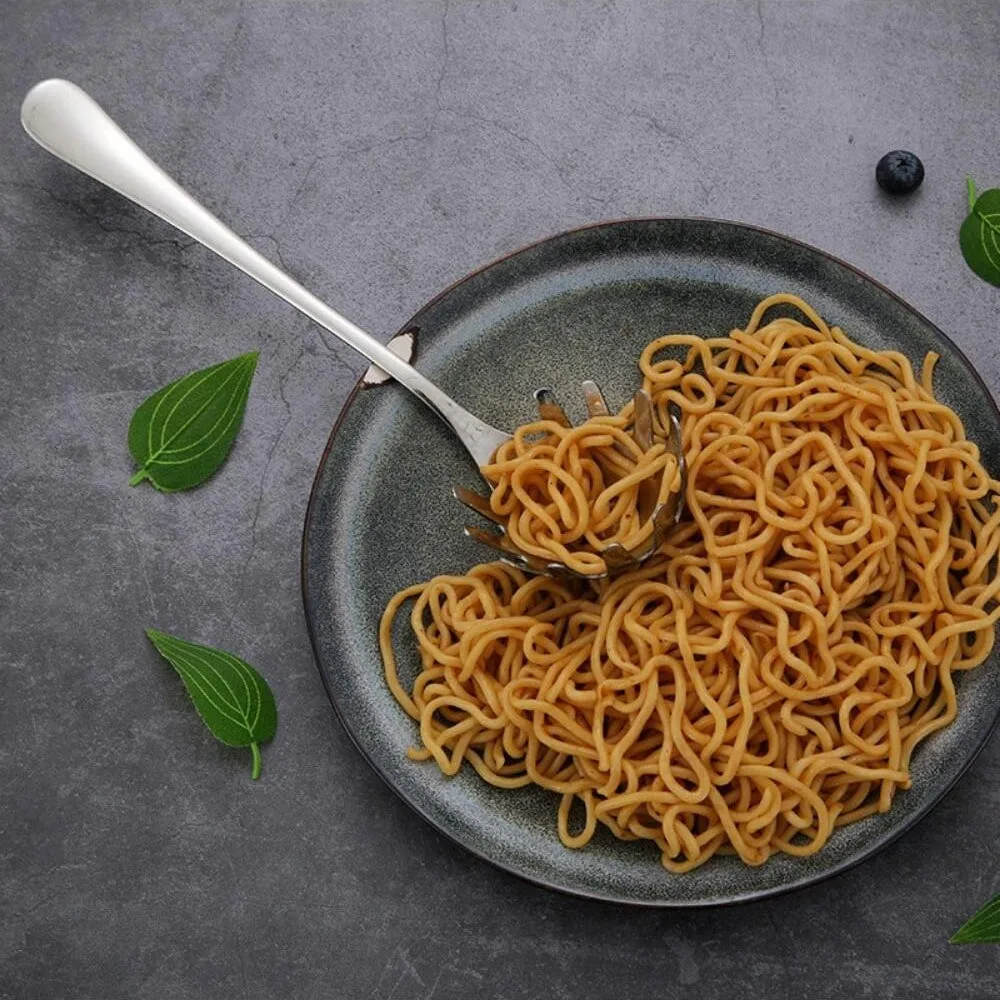 1PC Spoon Multifunctional Noodle Spoon Food Strainers Stainless Steel Spaghetti Server Pasta Colander Ladle Noodle Strainer Tool