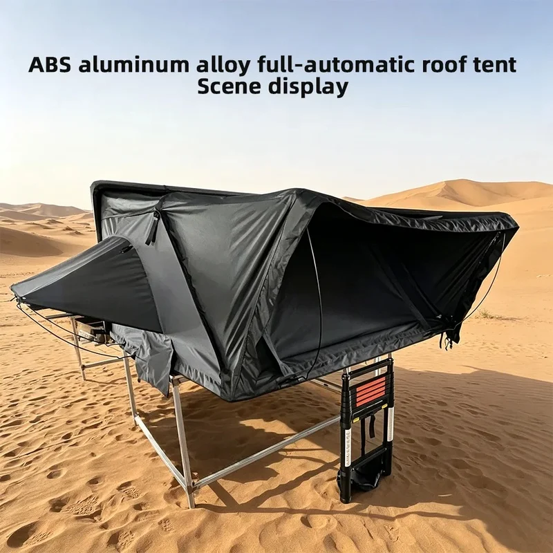 Hot Selling Dayoy Outdoors SLH Foldable ABS Car Roof Top Tent Fast Automatic Opening Waterproof Fireproof 450D Oxford Fit 4X4 Ov
