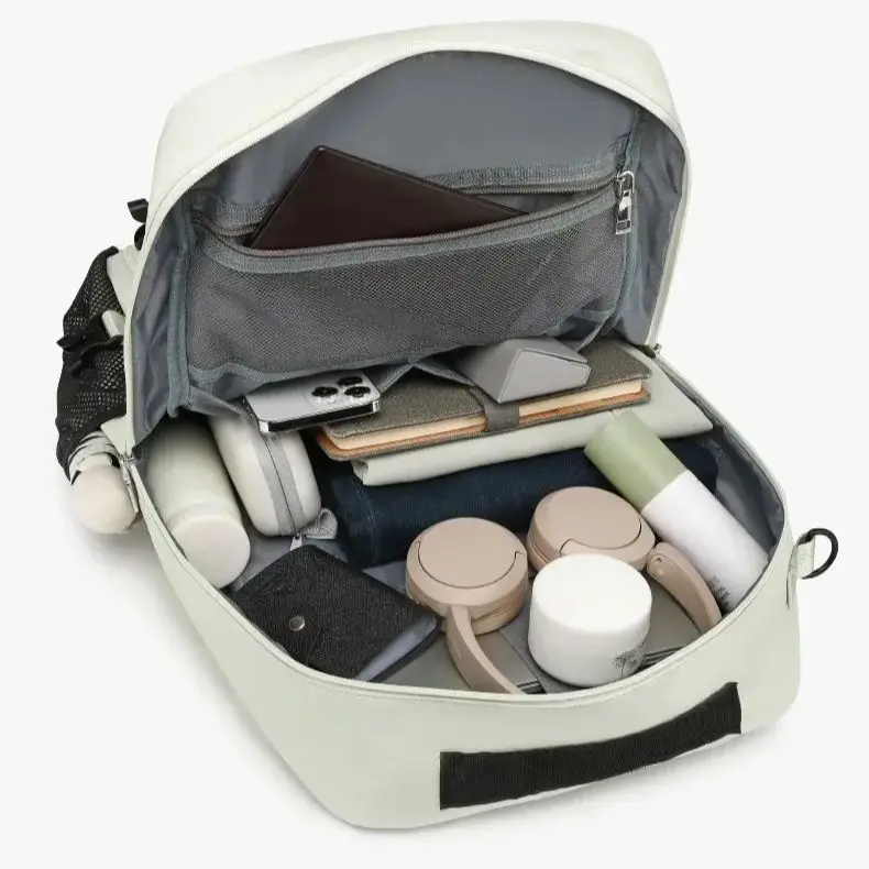 Sac de voyage de grande capacité 55L pour hommes, valise pour ordinateur portable de 17.3 pouces, sac à dos multifonction étanche, sacs de Camping en plein air