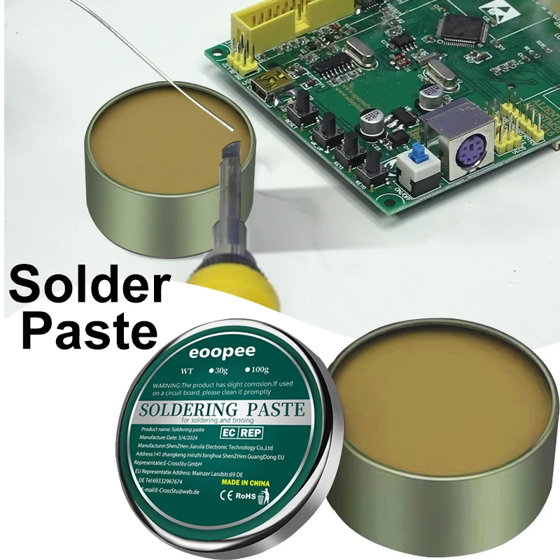 10-300g Soldering Paste Solder Flux Professional Electronic Chip Welding PCB PGA BGA Precise Welding Soldering Repair Tool