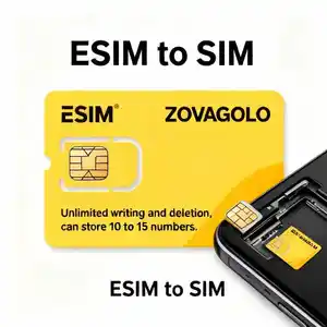 Bilashmart ESIM write card to SIM card can write 10 15 numbers EUICC card reader TYPEC socket compatible with 95% mobile phones/computers