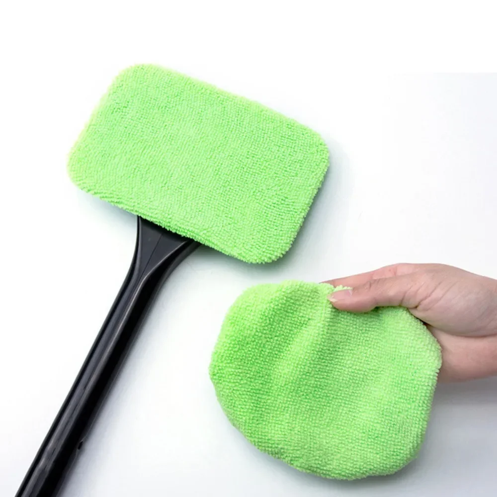 

Auto Cleaning Wash Tool with Long Handle Car Window Cleaner Washing Kit Windshield Wiper Microfiber Wiper Cleaner Cleaning Brush