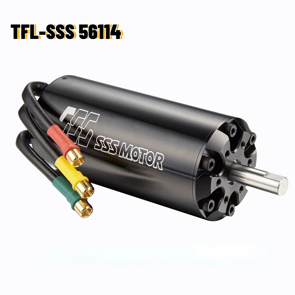 

TFL-SSS 56114 6-pole Inner Rotor Water-cooled Brushless Motor KV360/420/500/700 for Model Car Ship Aircraft