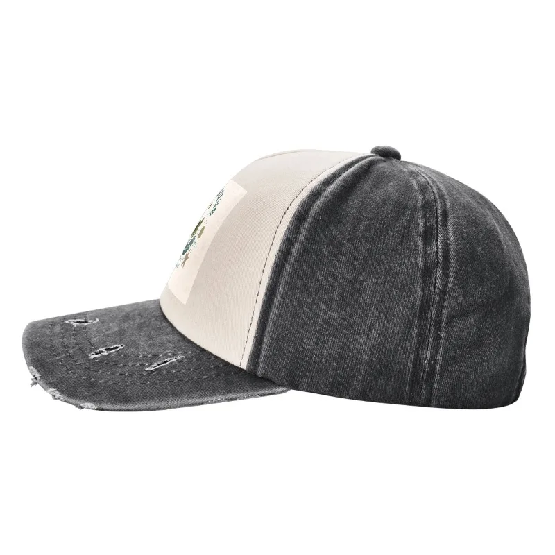 Marine animals such as turtles sports cap women's printed baseball cap men's outdoor casual sunshade adjustable hip-hop cap