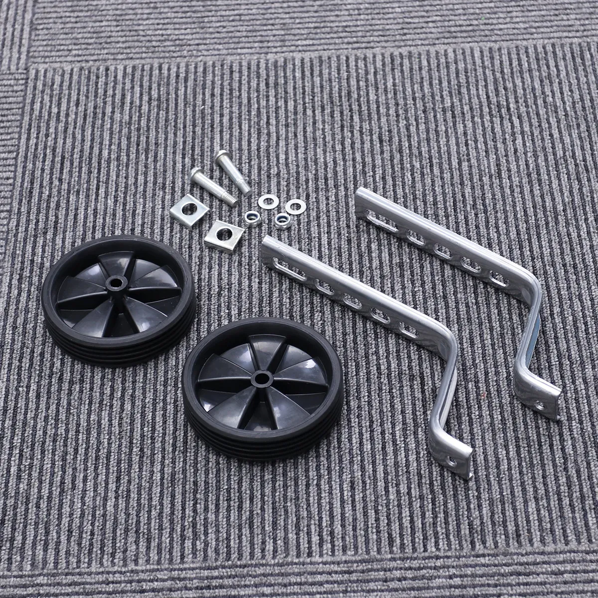 

Universal Porous Training Wheels Auxiliary Wheel Black 's Bike Accessories Balance Auxiliary Wheels Safety Support