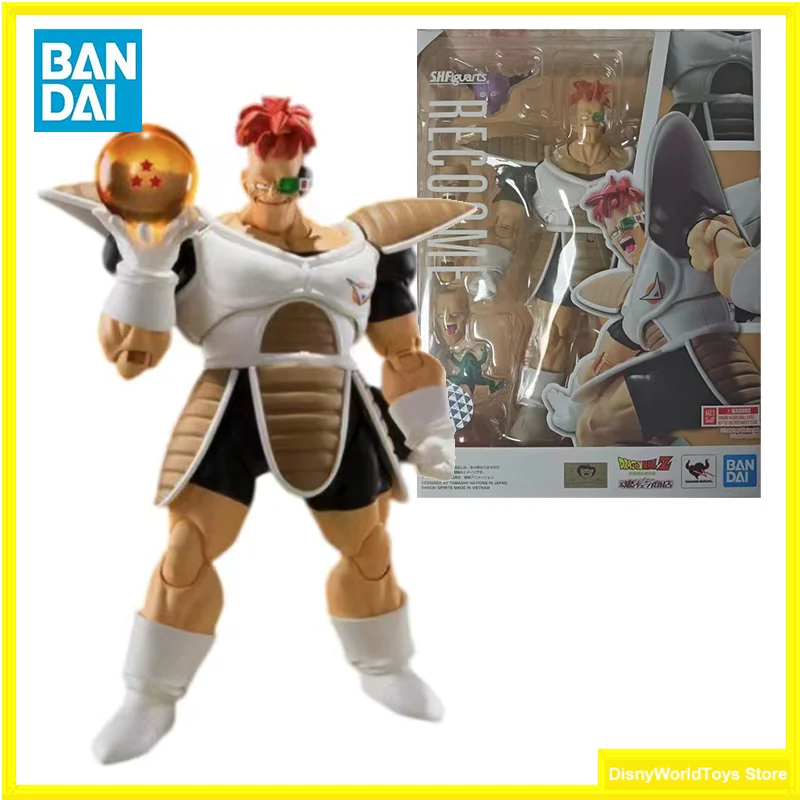 

100% Original BANDAI S.H.Figuarts Dragon Ball Z Recoome In Stock Anime Action Collection Figures Model Toys