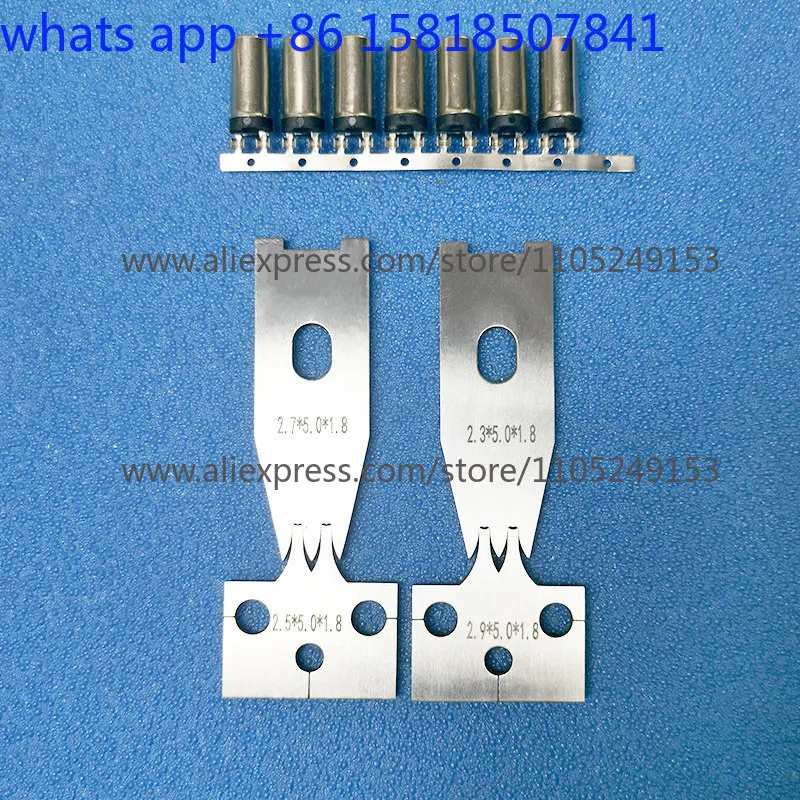 Double knife edge terminal machine blade mold accessories DC head end cutter