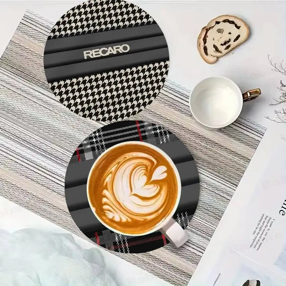 

Pattern Recaros Natural Coaster Creative Cute Cartoon Absorbent Cushion Coffee Mug Bowl Cushion Insulation Cushion