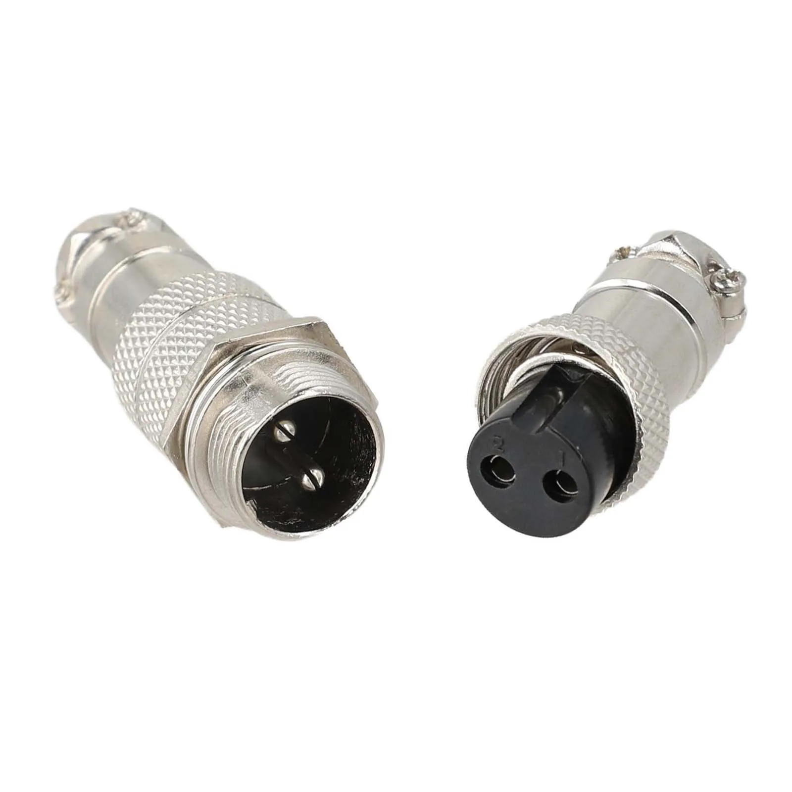 GX16 Metal Aviation Connector Socket for 2 to 8 Pins with 1200V to 1500V Test Voltage and 500 Insertion Cycles