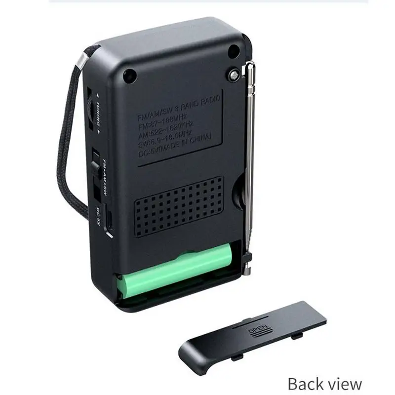 AM/FM портативное радио уличное FM AM SW радио многофункциональное винтажное компактное инструменты для выживания для путешествий-компаньона для мужчин, кемпинга