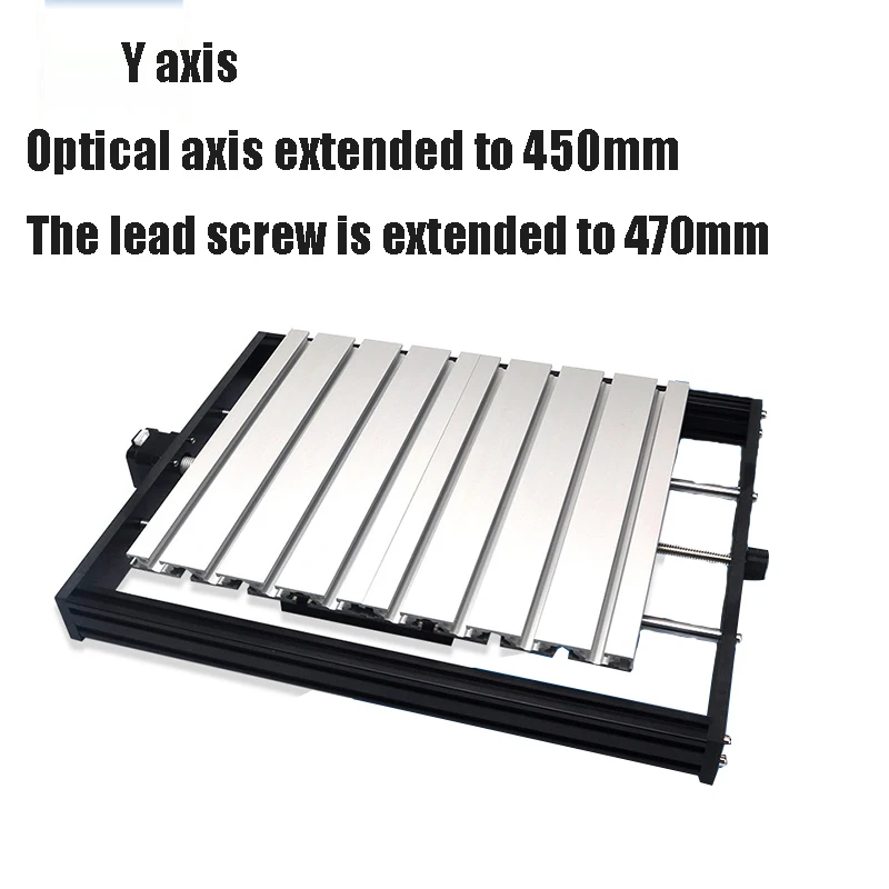 CNC 3018 Y-Achsen-Verlängerungssatz 3040 T-Slot Aluminium MDF Tischverlängerung Aluminium Spoilboard Kompatibel mit CNC 3018pro – Detail 2