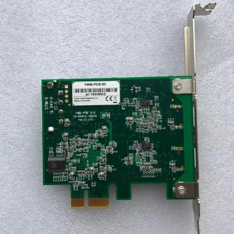 Parts suitable for industrial camera 1394 capture card FWB-PCIE-02 fineness new