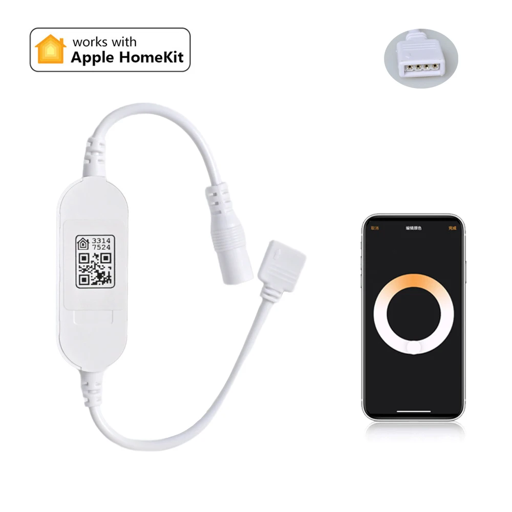 Homekit WiFi COB CCT LED قطاع 12 فولت 2 متر 3 متر 5 متر 10 متر عكس الضوء غرفة عرض خزانة المطبخ خزانة ضوء ديكور 2700K-6500K سيري