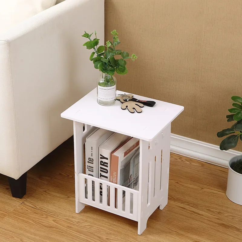 

Nordic Style Bedside Table - Storage Nightstand with Drawers for Living Room & Bedroom