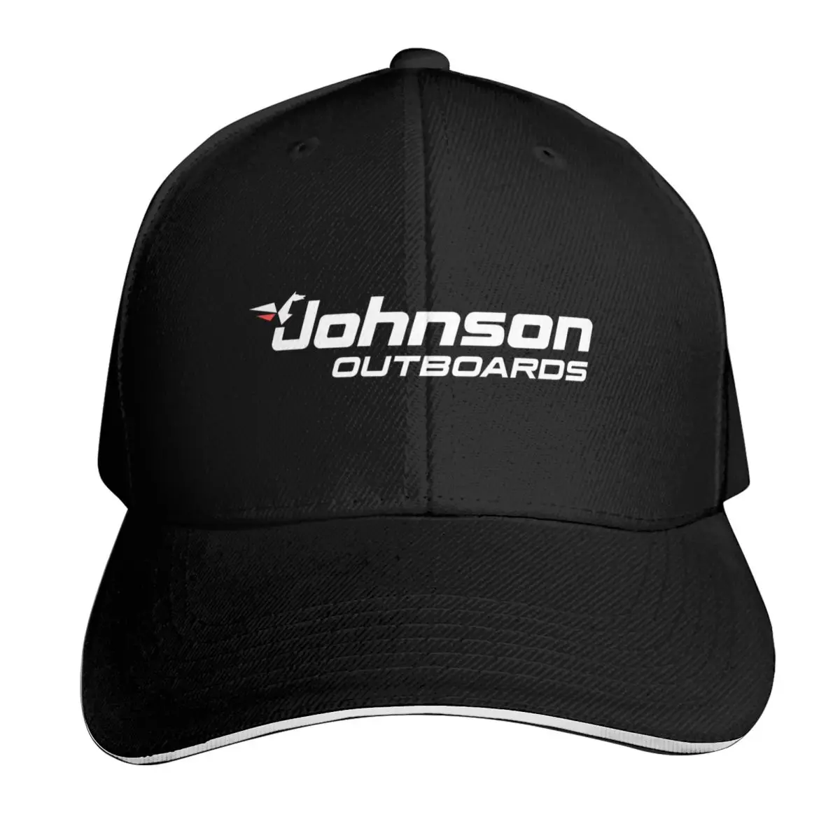 Retro Johnson Outboards Shirt Baseball Cap Snapback Flat Bill Strapback Dad Hat Six Panel Structured Crown