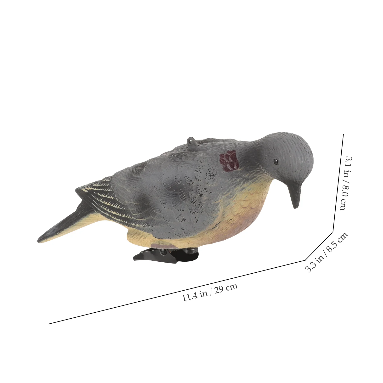 Simulation Animal Model Pigeon Where Deodorant Bird Decoration Drive Away Birds Work