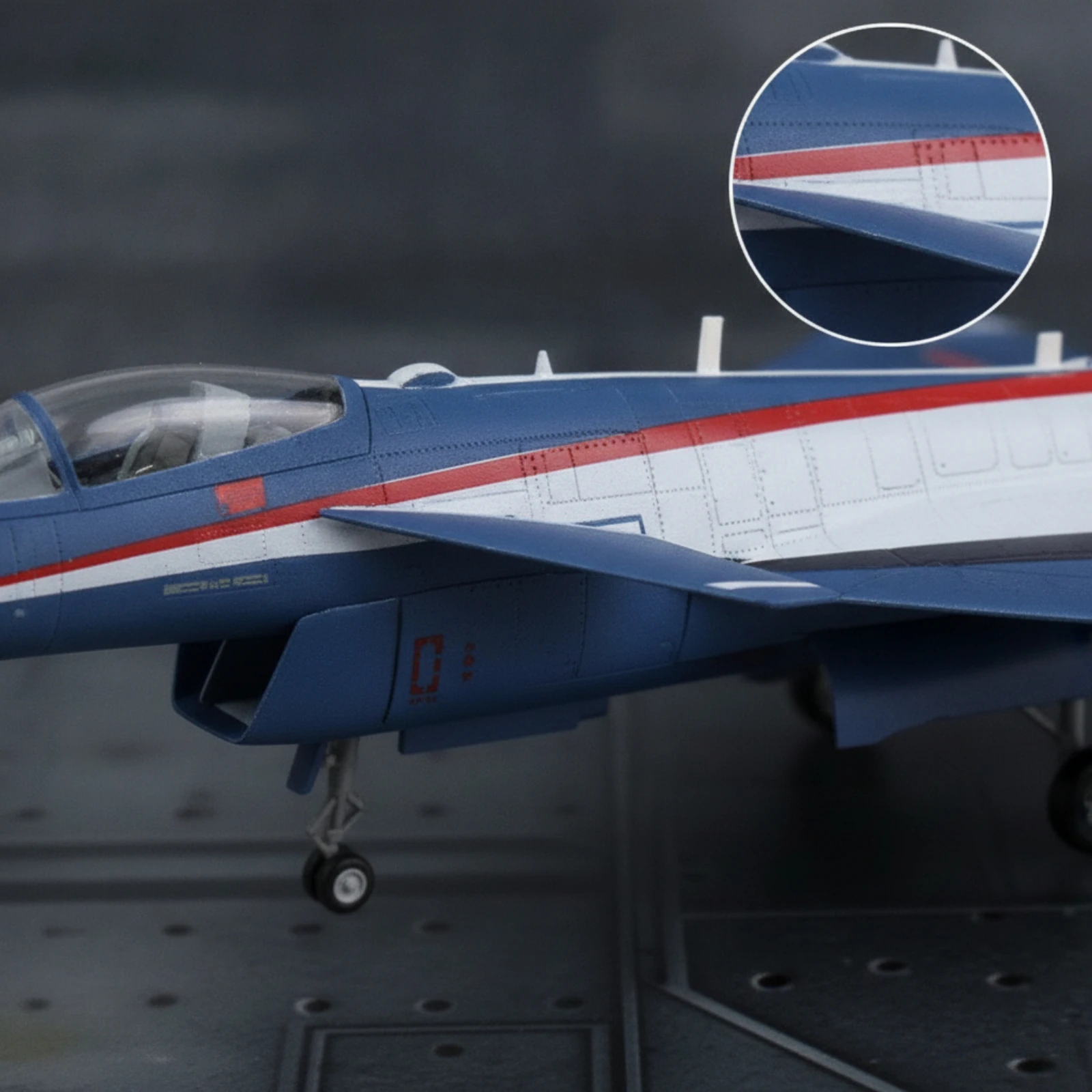 J-10C Model Plane Collectible J-10 Model with Stand Transparent Cockpit for Aviation Enthusiasts, Hobby Shelf