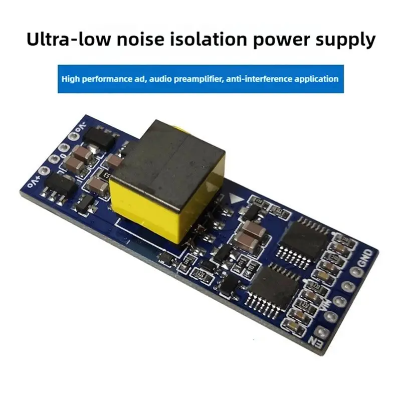 AS95 Isolated Power Supply DC-DC 12V to 15V Single Conversion Ultra Low Ripple Low Noise Positive and Negative Dual Output