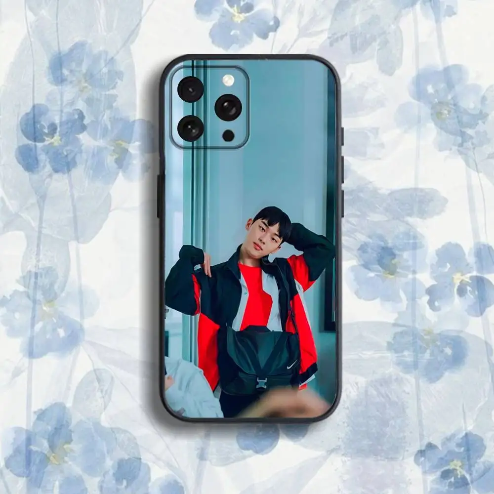 Custodia per telefono serie H-Hero Korea S debole per iPhone 17,16,15,14,13,12,Pro,Max,Plus,E,SE4,Air,Mini scatola morbida nera