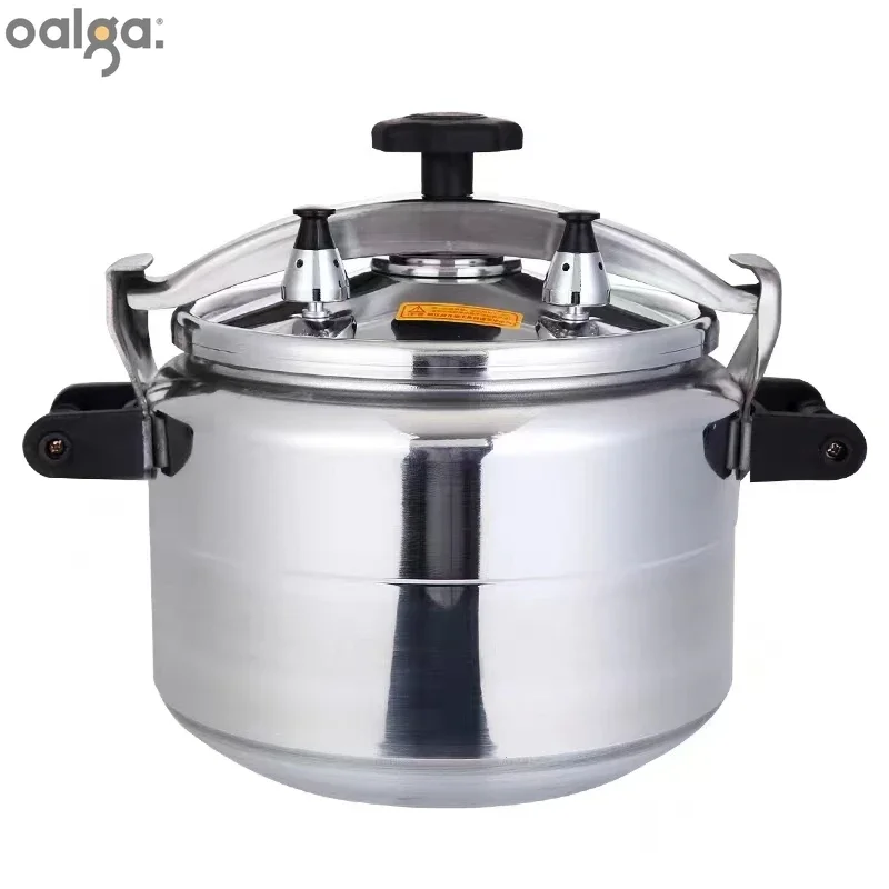Commercial Pressure Cooker High Capacity Gas Induction Kitchen Cookware Stew Pot Sauté Simmer 압력밥솥 Pressure Cooker Cookware