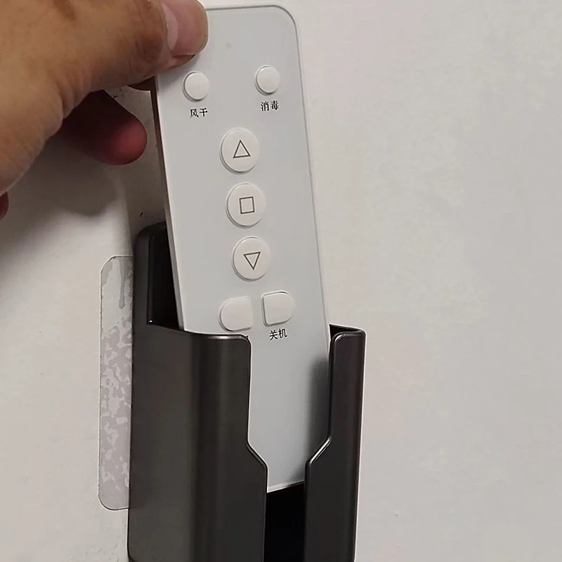 Wall Hanging Storage Box Household Living Room Conditioner Remote Control Bedside Phone Storage Holder Organizer Box Universal