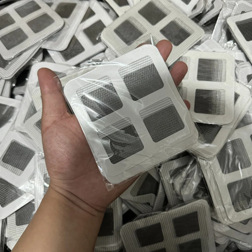 Mesh Shower Drain Hair Catchers 50 Pack Disposable Strainers for Clog Prevention in Bathroom and Kitchen Applications