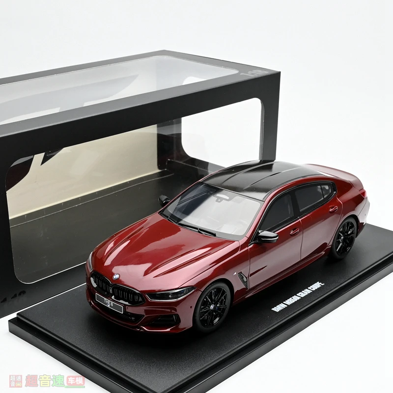 В наличии 1:18 BMW M850I XDRIVE M PERFORMANCE литая модель автомобиля из смолы, игрушка для мальчиков, коллекционное украшение для взрослых.