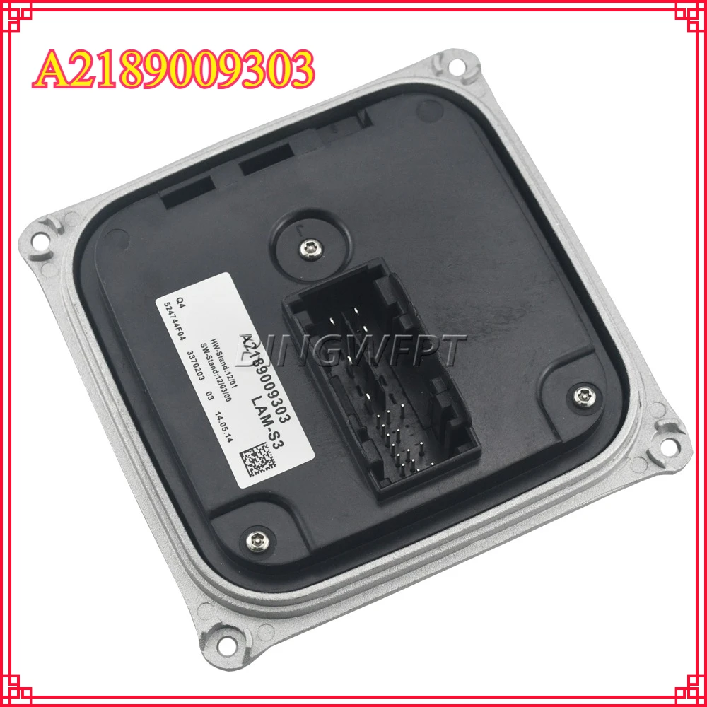 

Новый блок управления светодиодными фарами LAM-S3 A2189009303 для Mercedes W156 GLA180 GLA200 GLA250 GLA45 W176 CLA W117 2189009303