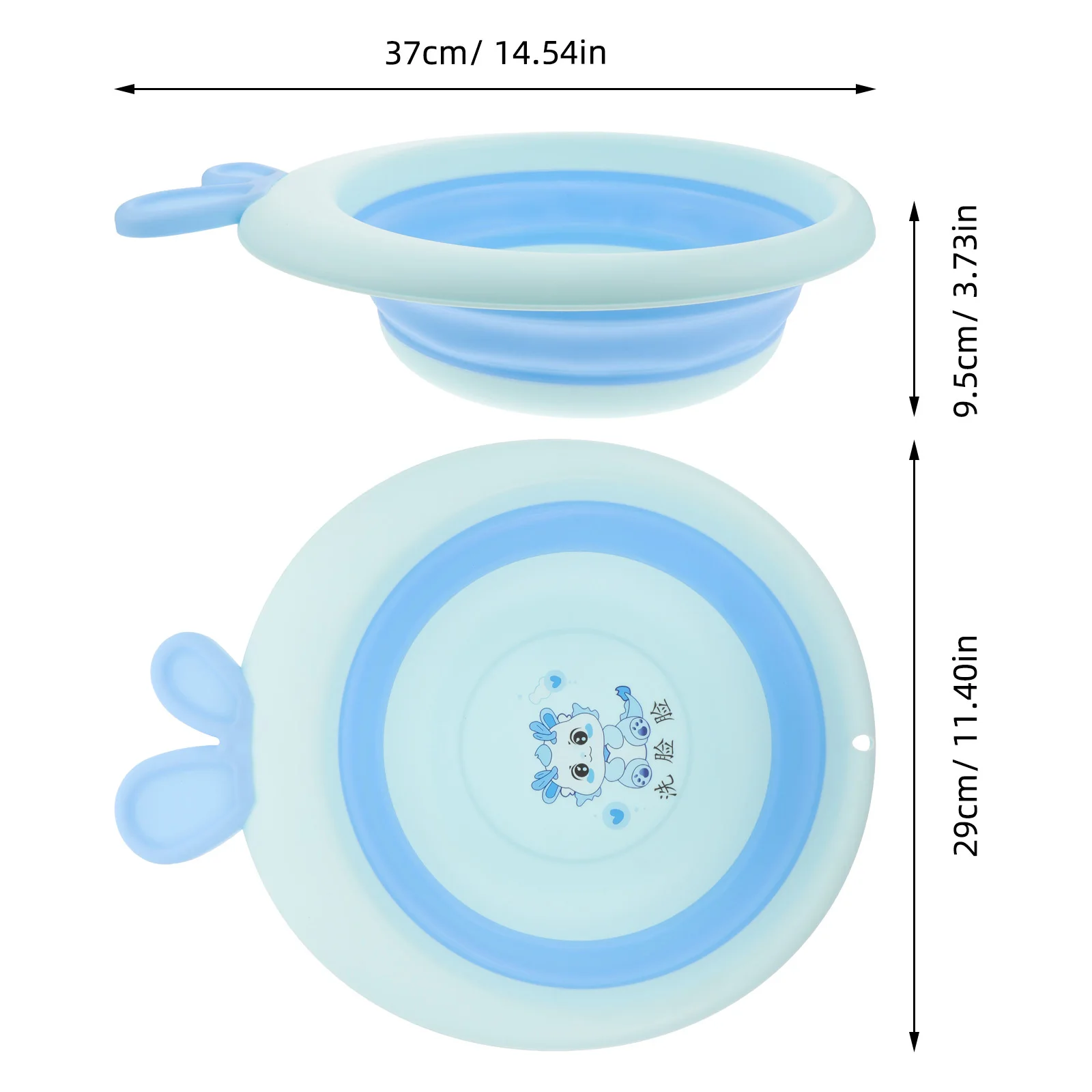 للطي الكرتون الطفل مغسلة طوي المحمولة الرضع حوض غسيل البلاستيك جولة الوليد الوجه حوض القدم حوض استحمام الرضع