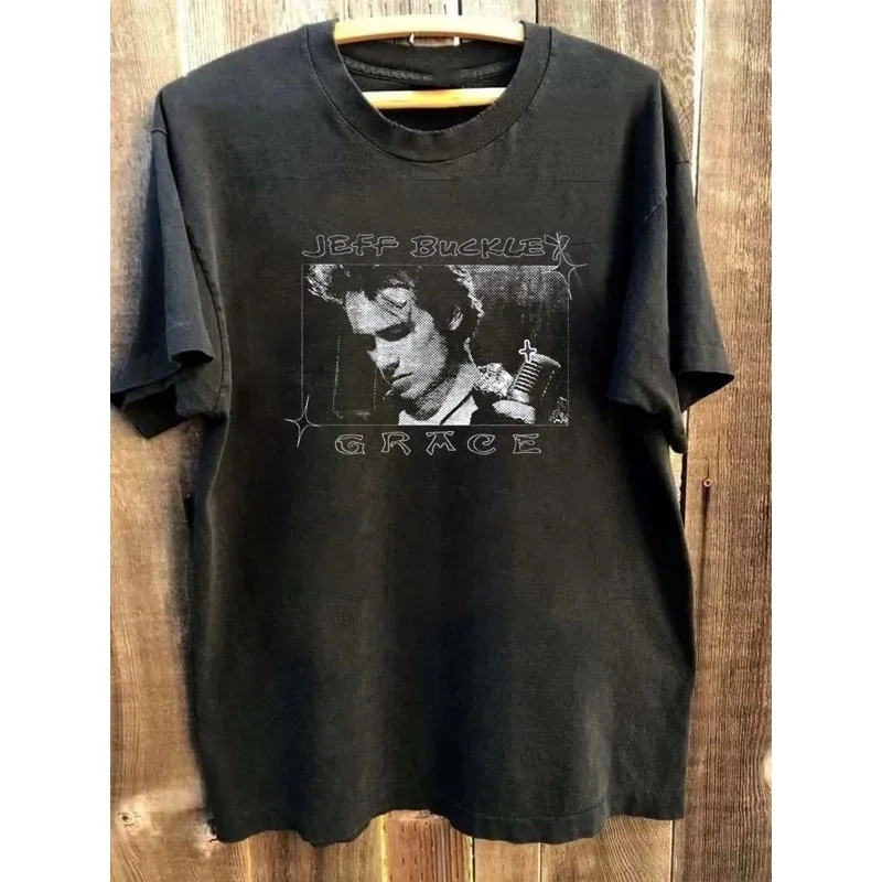 Jeff Buckley Grace Unisex T-shirt Summer New Item Unisex Casual Fashion Cotton T-shirt
