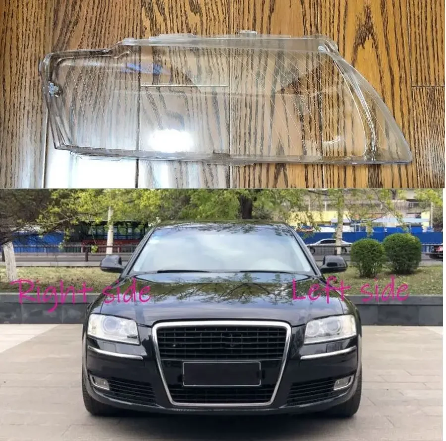 

Для Audi A8 D3 2002 2003 2004 2005 2006 2007 2008 2009 автомобильная фара, сменная линза, крышка, стекло фары